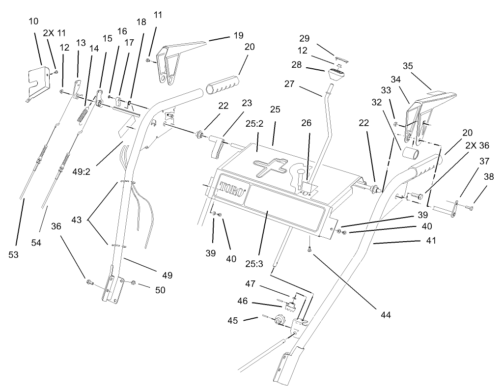 Handle and Control Assembly