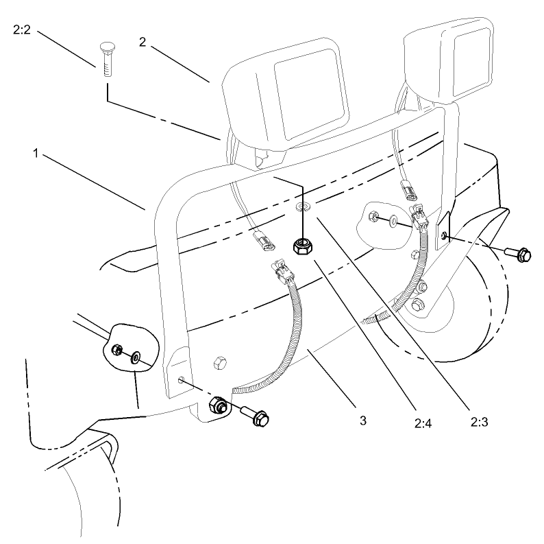 Lamp and Support Assembly