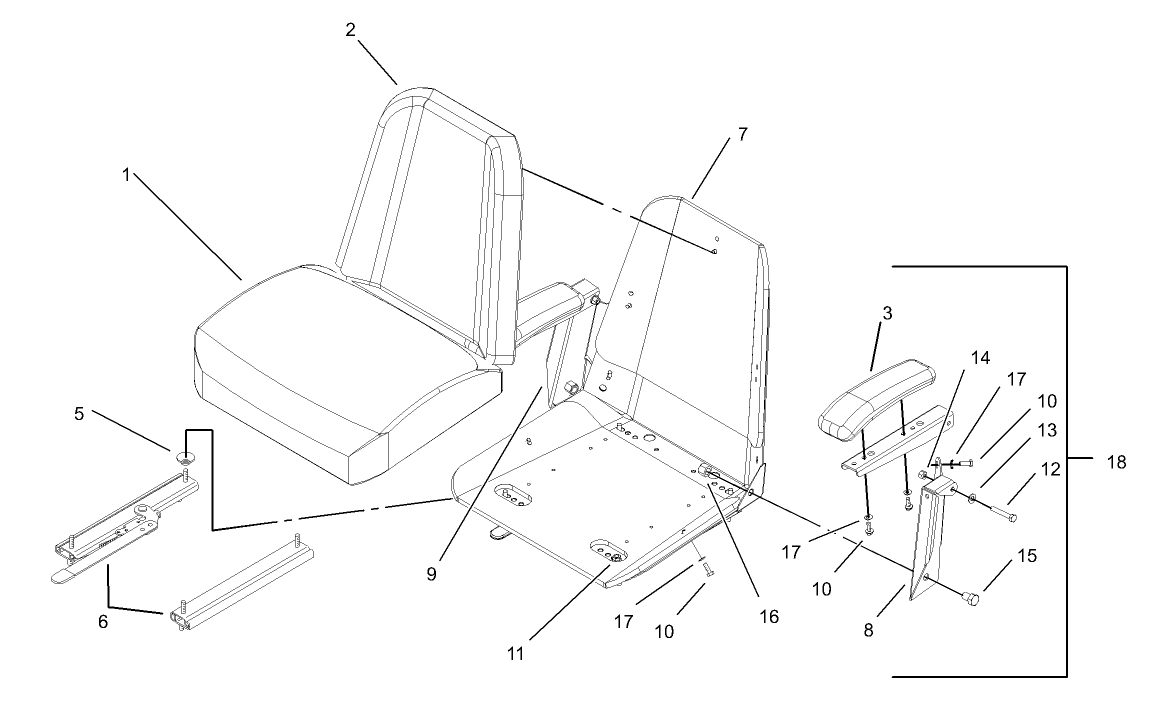 Seat Assembly No. 1-633705