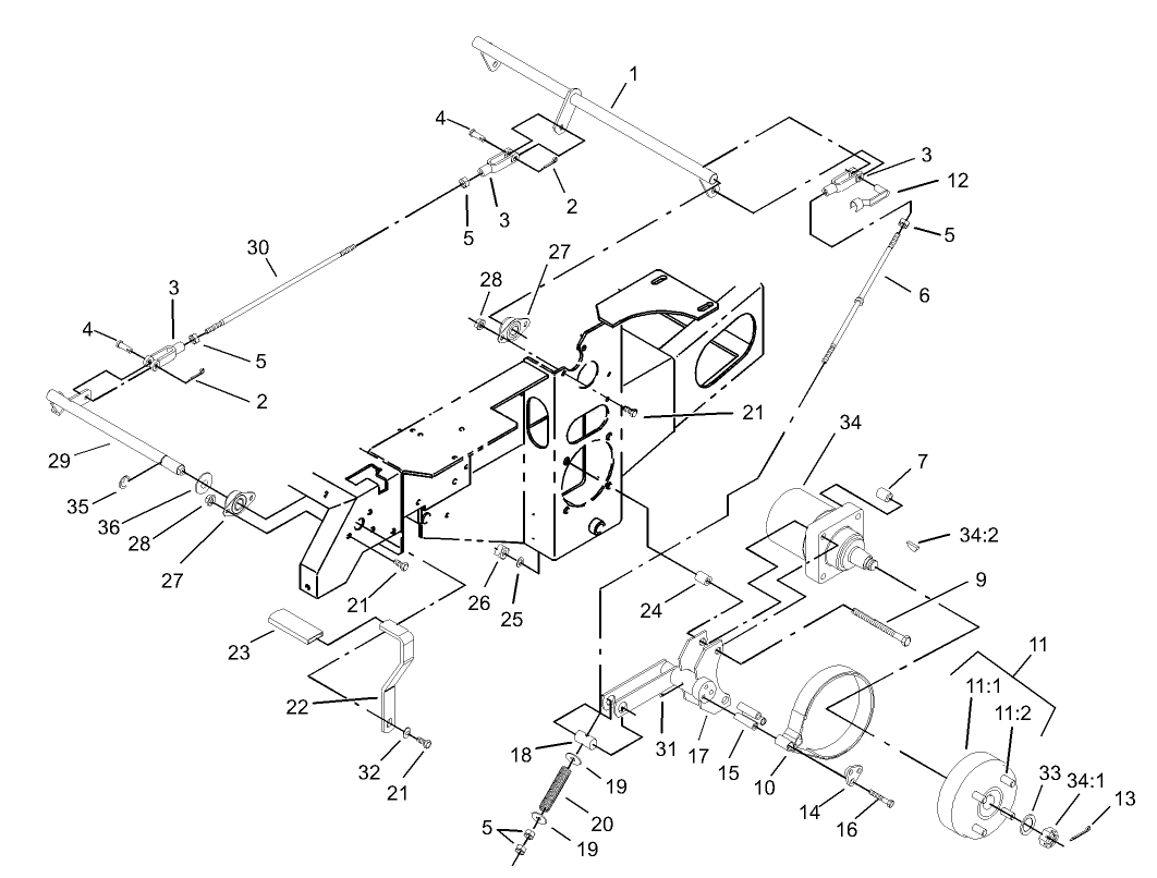 Parking Brake System Assembly