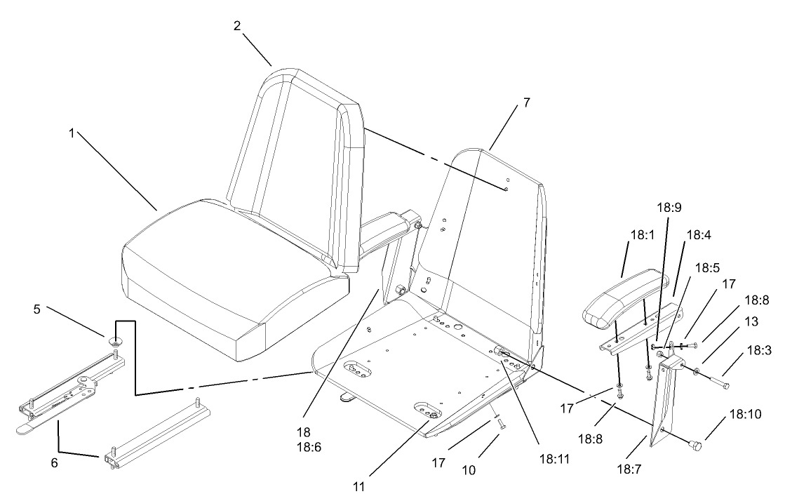 Seat Assembly No. 1-633705