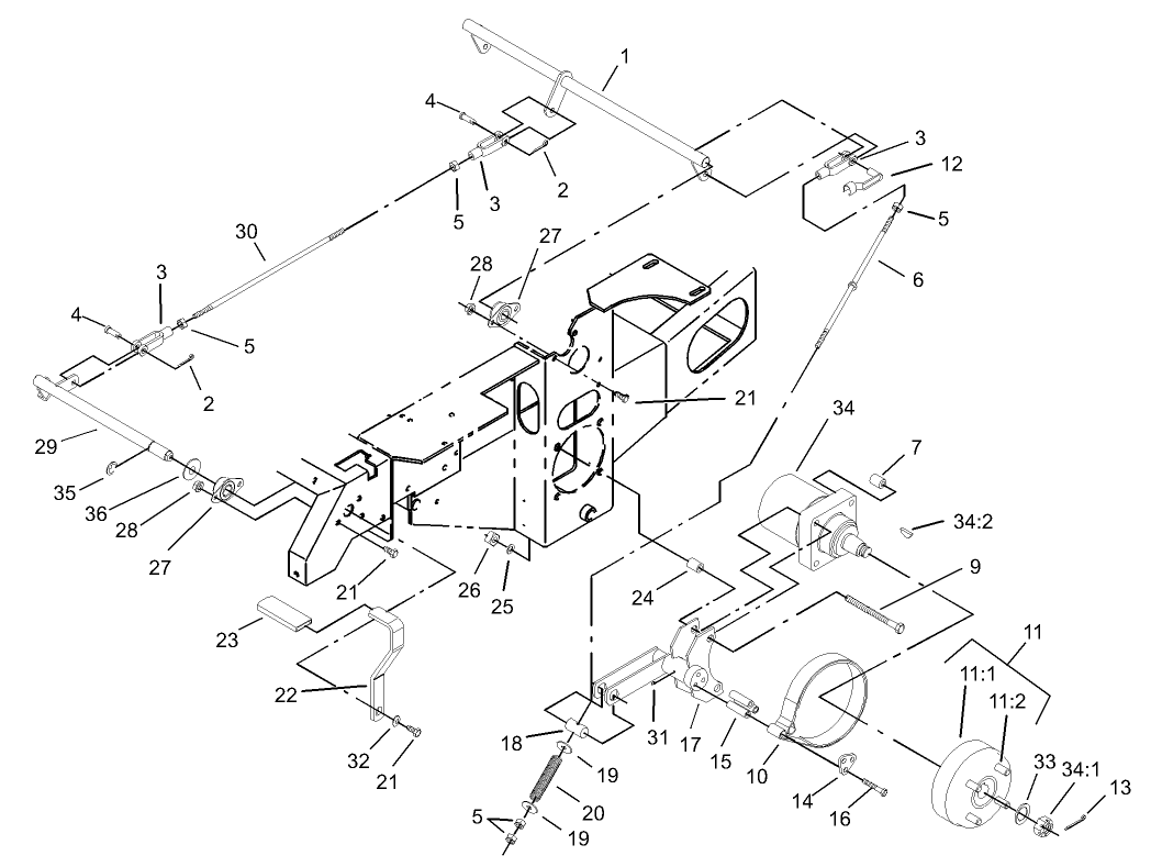Parking Brake System Assembly