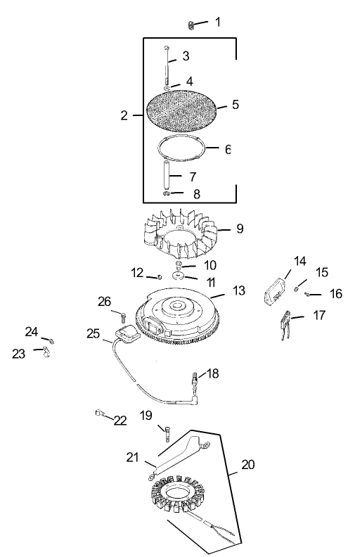 Ignition/Electrical Assembly Kohler CV20S PRO 65593