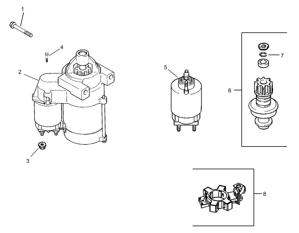 Starter Assembly Kohler CV20S PRO 65593