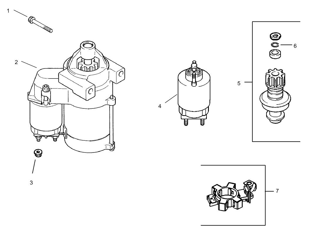 Starter Assembly Kohler CV23S-75560