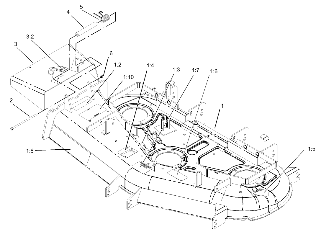 Deck Assembly No. 106-5876