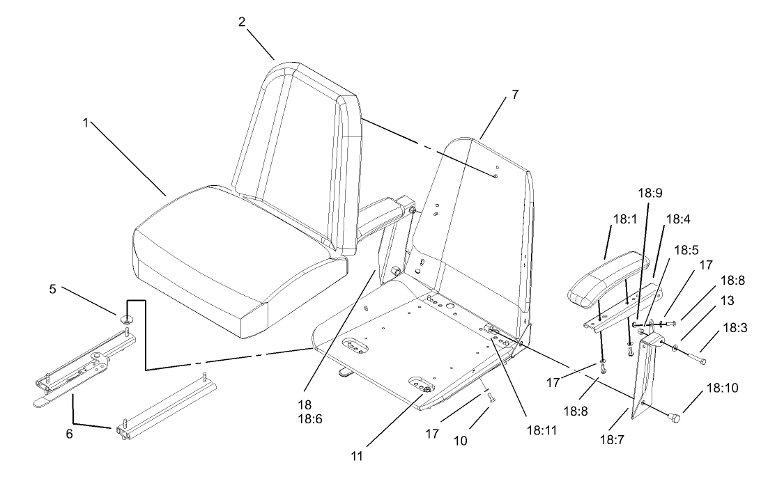 Seat Assembly No. 1-633705