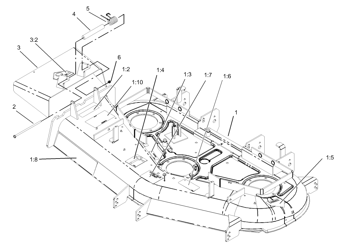 Deck Assembly No. 106-5876