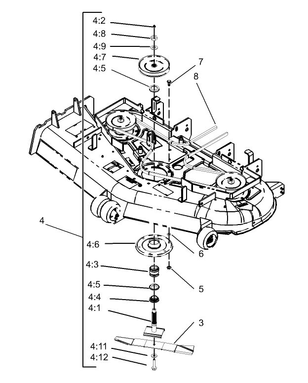 Deck Spindle Assembly