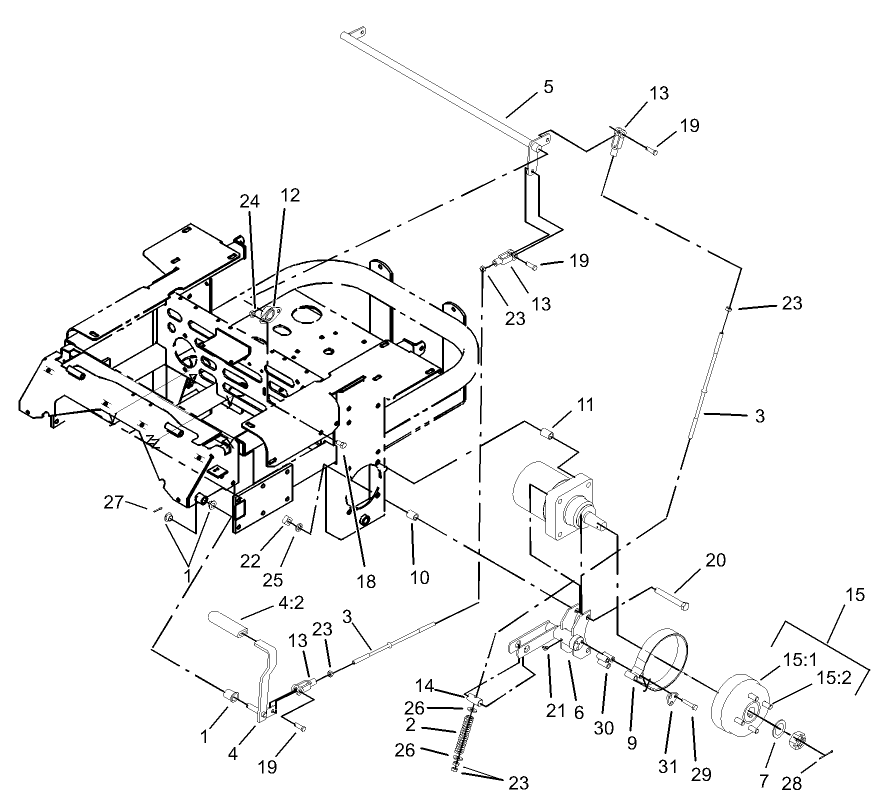Brake and Wheel Hub Assembly