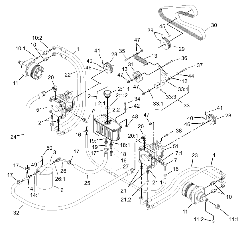 Hydraulic System Assembly