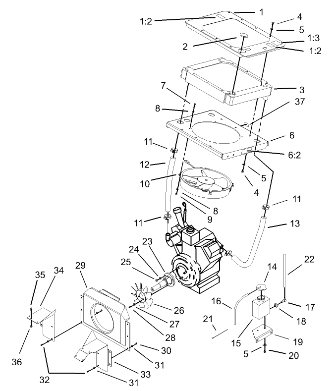 Cooling System Assembly