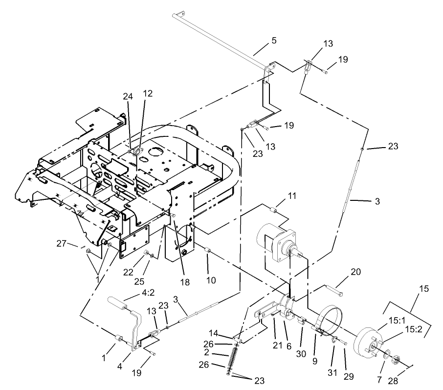 Brake and Wheel Hub Assembly