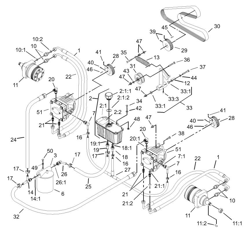 Hydraulic System Assembly
