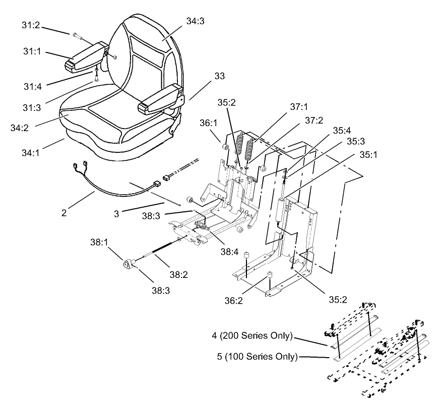 Seat Assembly No. 99-8522