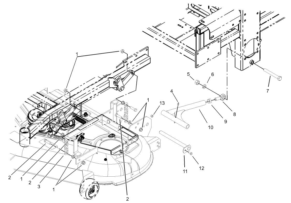 Deck Connection Assembly