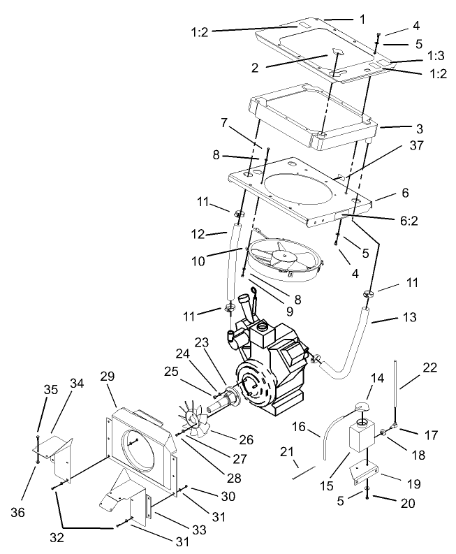 Cooling System Assembly