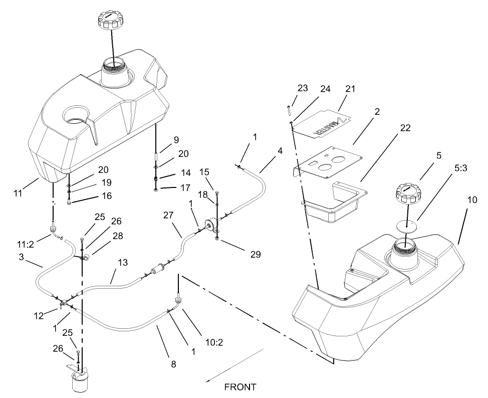 Fuel System Assembly