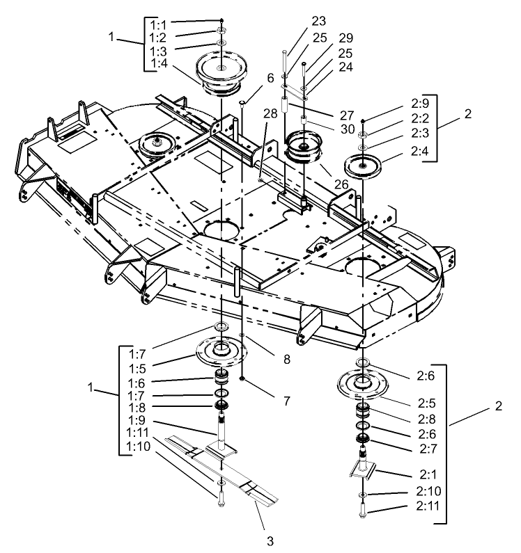 Spindle and Pulley Assembly