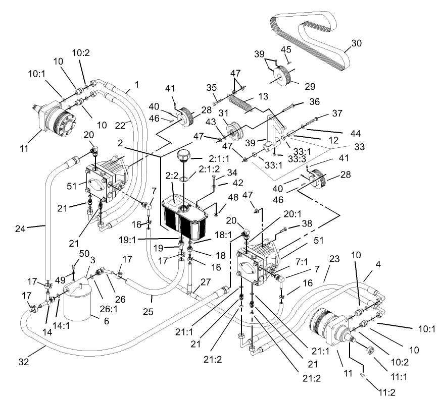 Hydraulic System Assembly