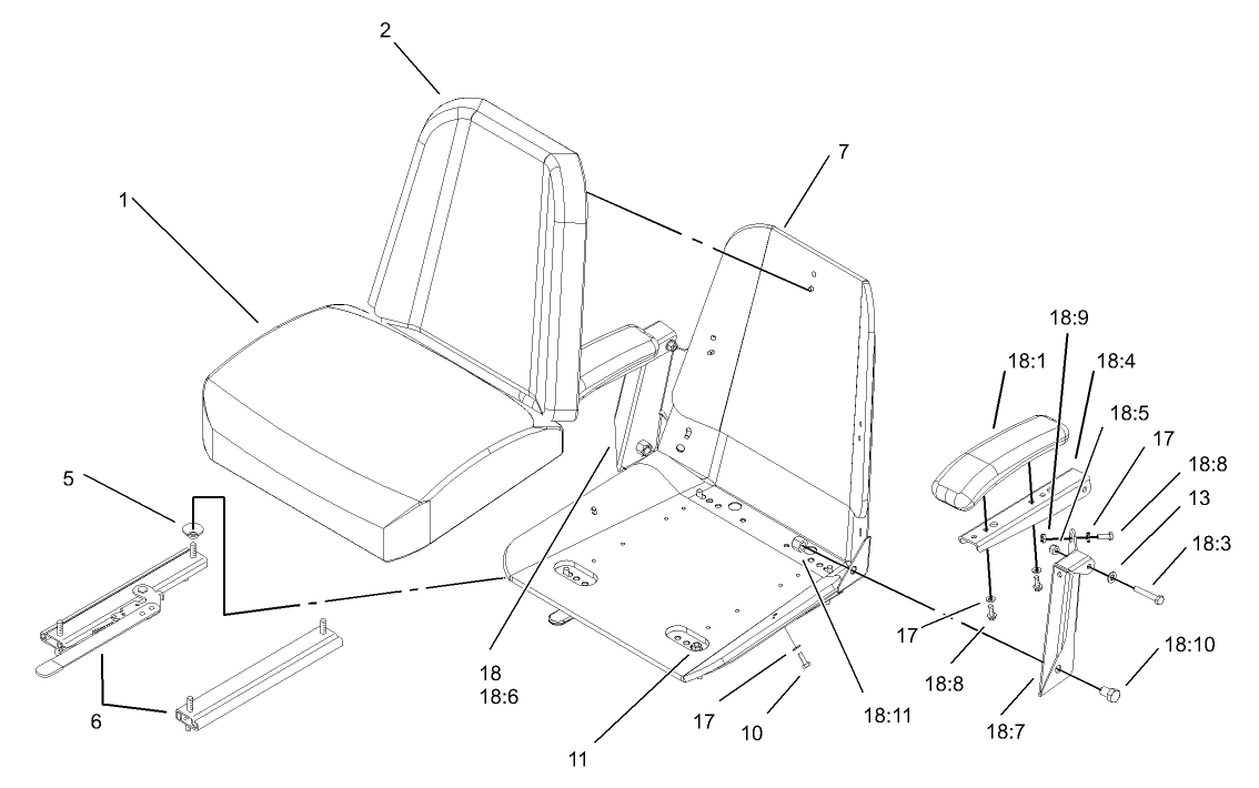 Seat Assembly No. 1-633705