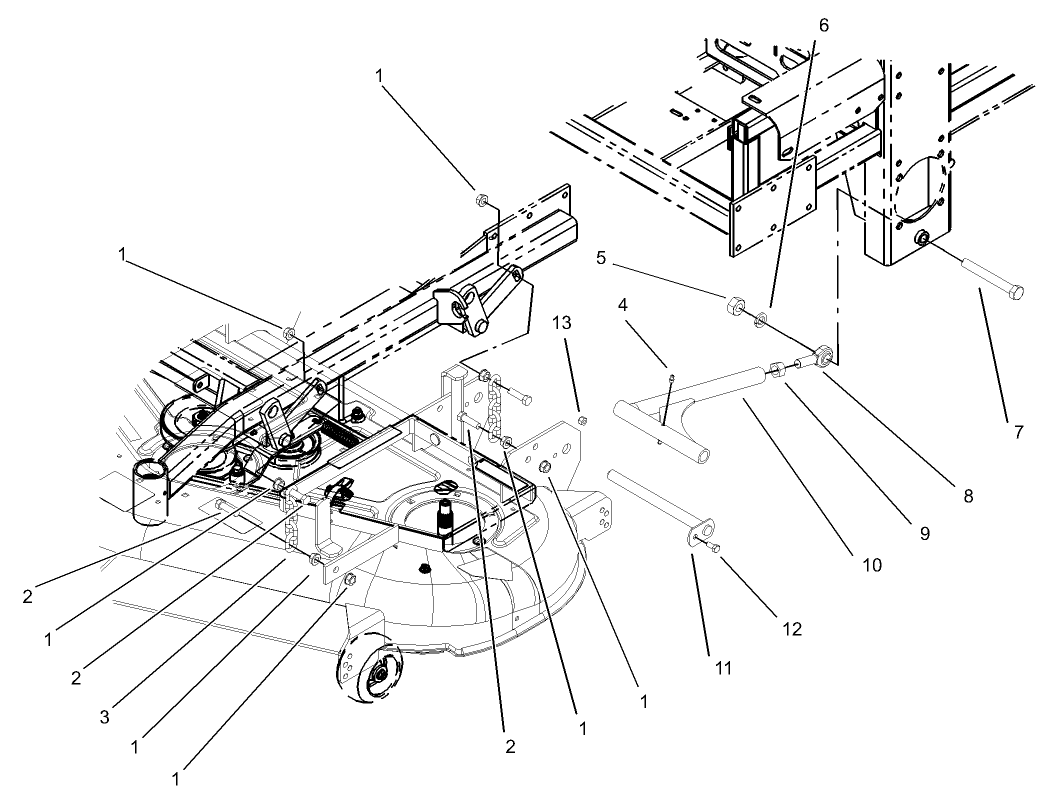 Deck Connection Assembly