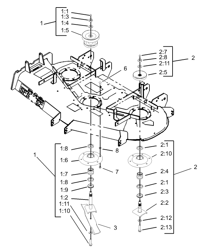 Spindle and Pulley Assembly
