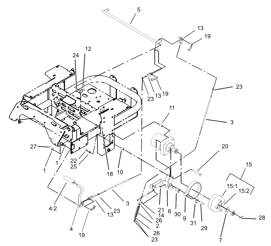 Brake and Wheel Hub Assembly