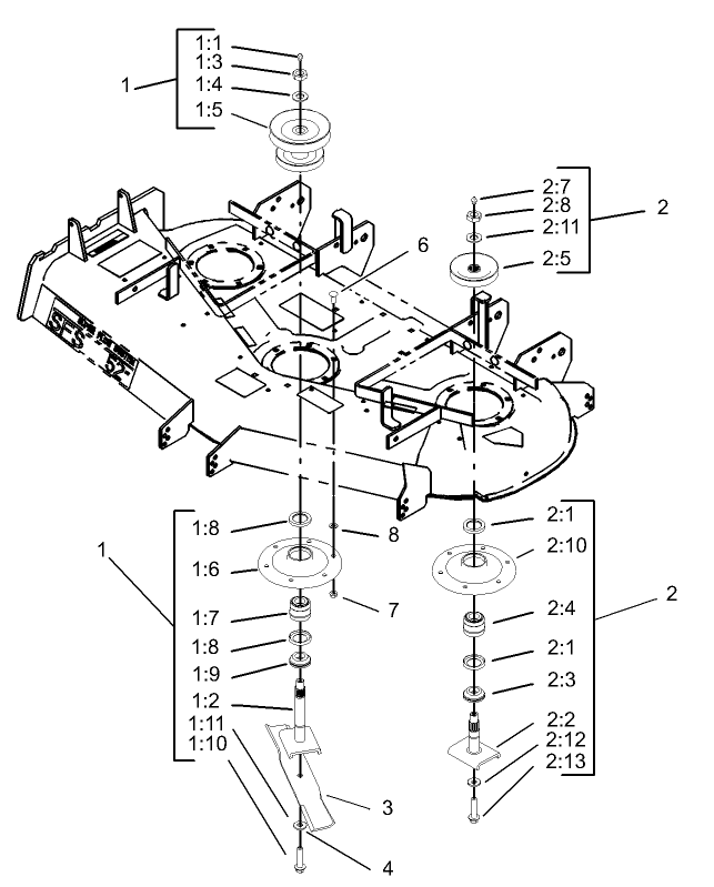 Spindle and Pulley Assembly