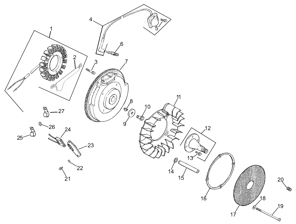 Group 5-Ignition/Electrical Assembly Kohler CH20S-64684