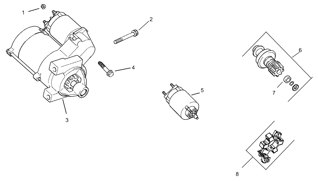 Group 7-Starter Assembly Kohler CH20S-64684