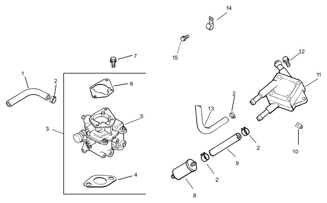 Group 8-Fuel System Assembly Kohler CH20S-64684