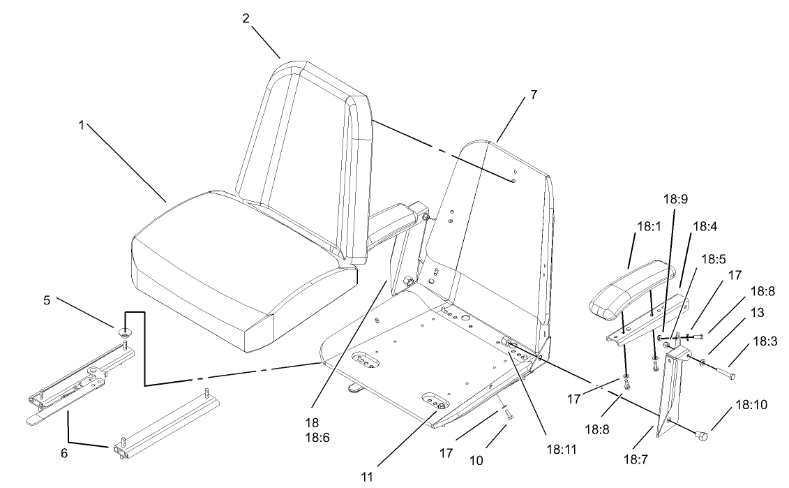 Seat Assembly No. 1-633705