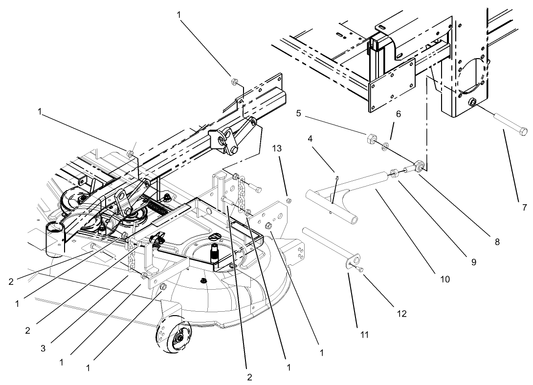 Deck Connection Assembly