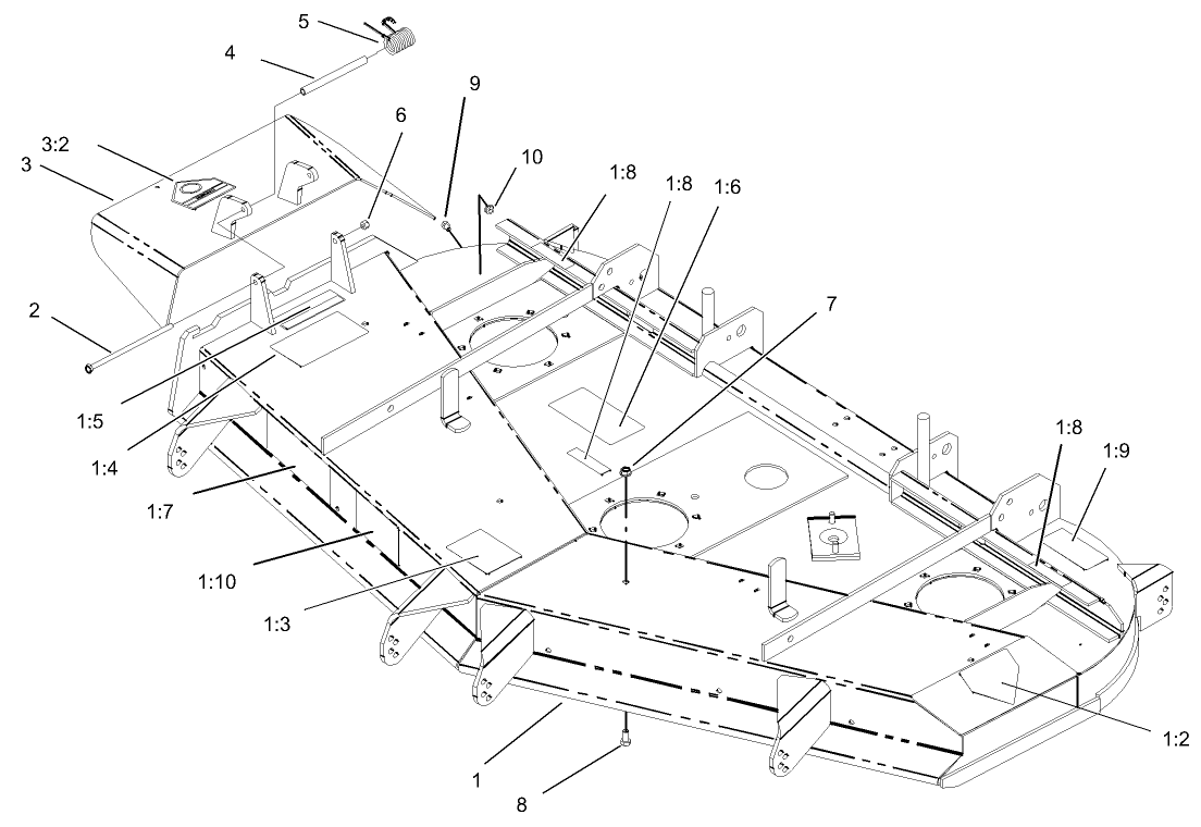 Deck Assembly No. 106-5864