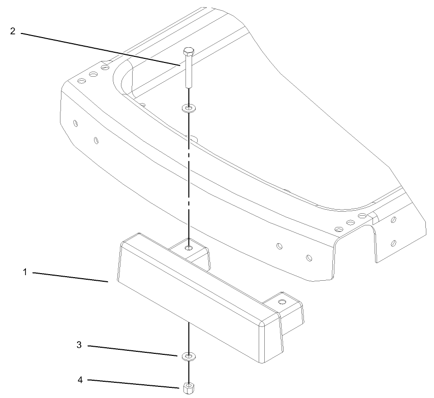 Bagger Weight Assembly