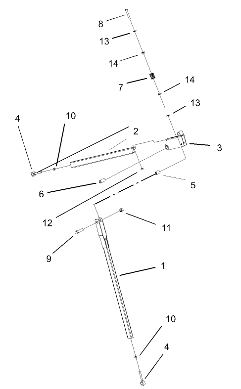 Link-Lower Door Assembly