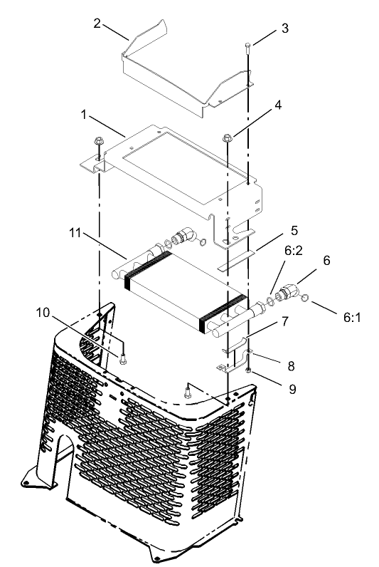 Hydraulic Cooler Assembly