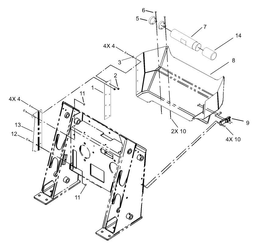 Rear Access Panel Assembly
