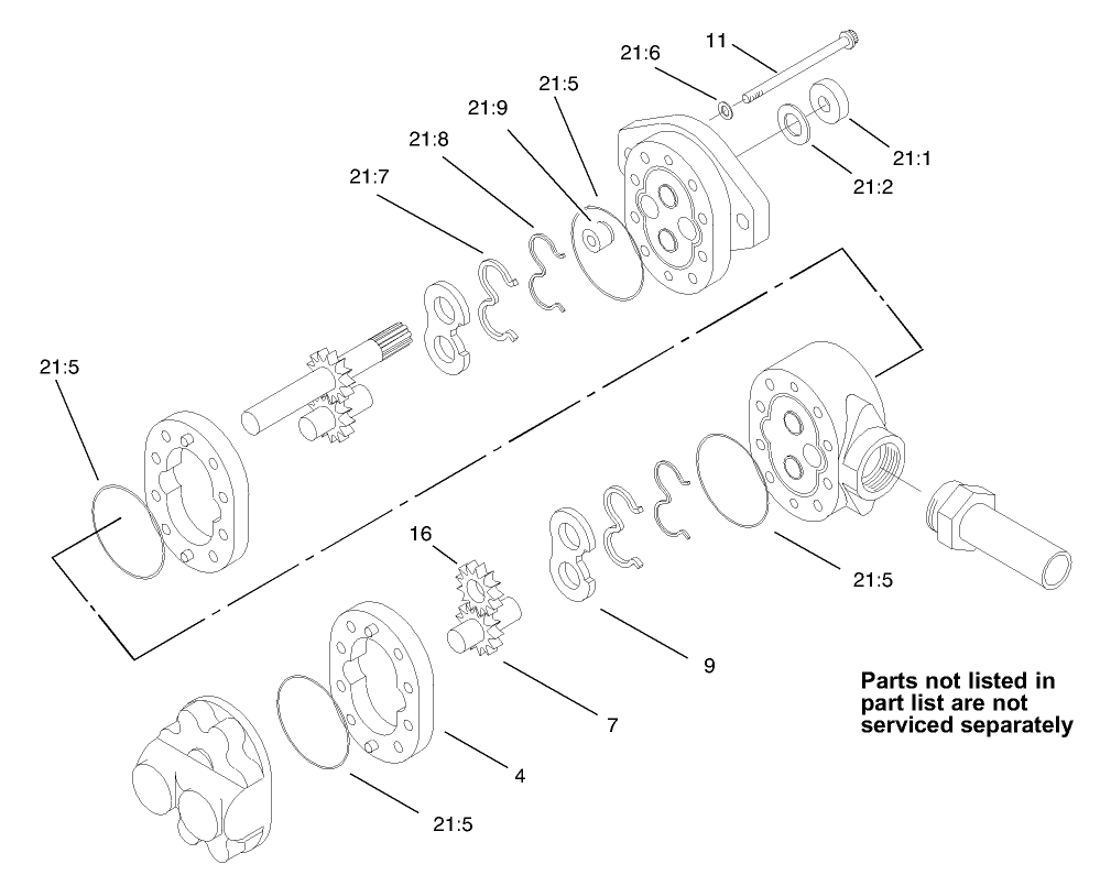 Gear Pump Assembly No. 104-7737