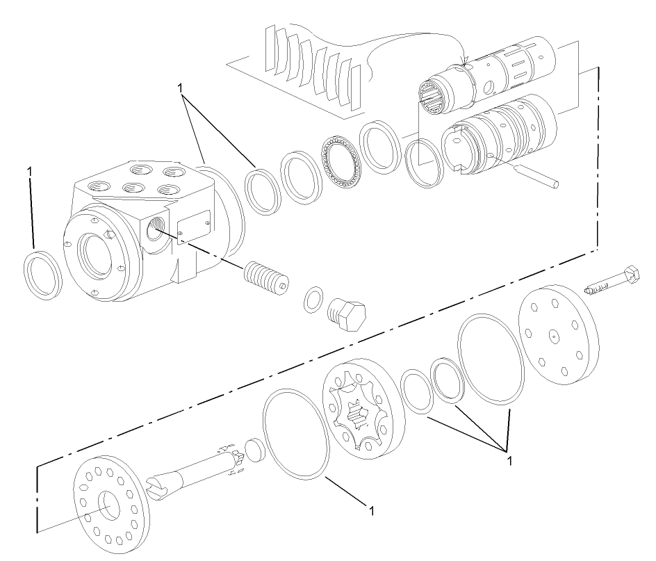 Steering Valve Assembly No. 106-0270