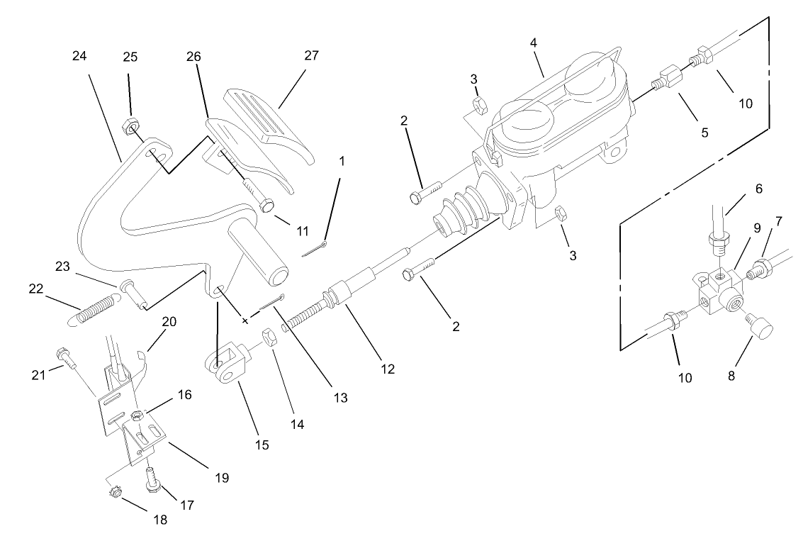 Service Brake Assembly