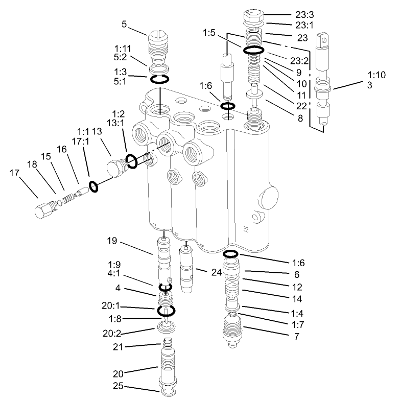 Lift Valve Assembly No. 69-1780