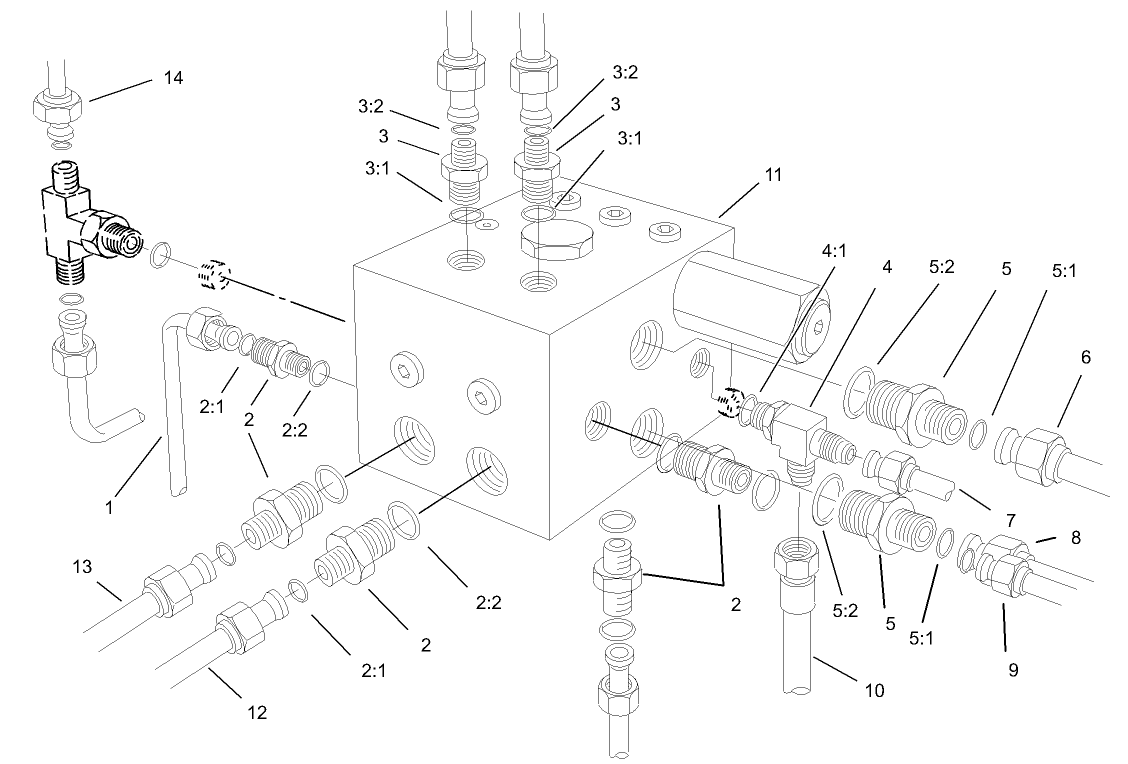 Counterbalance Manifold Installation Assembly