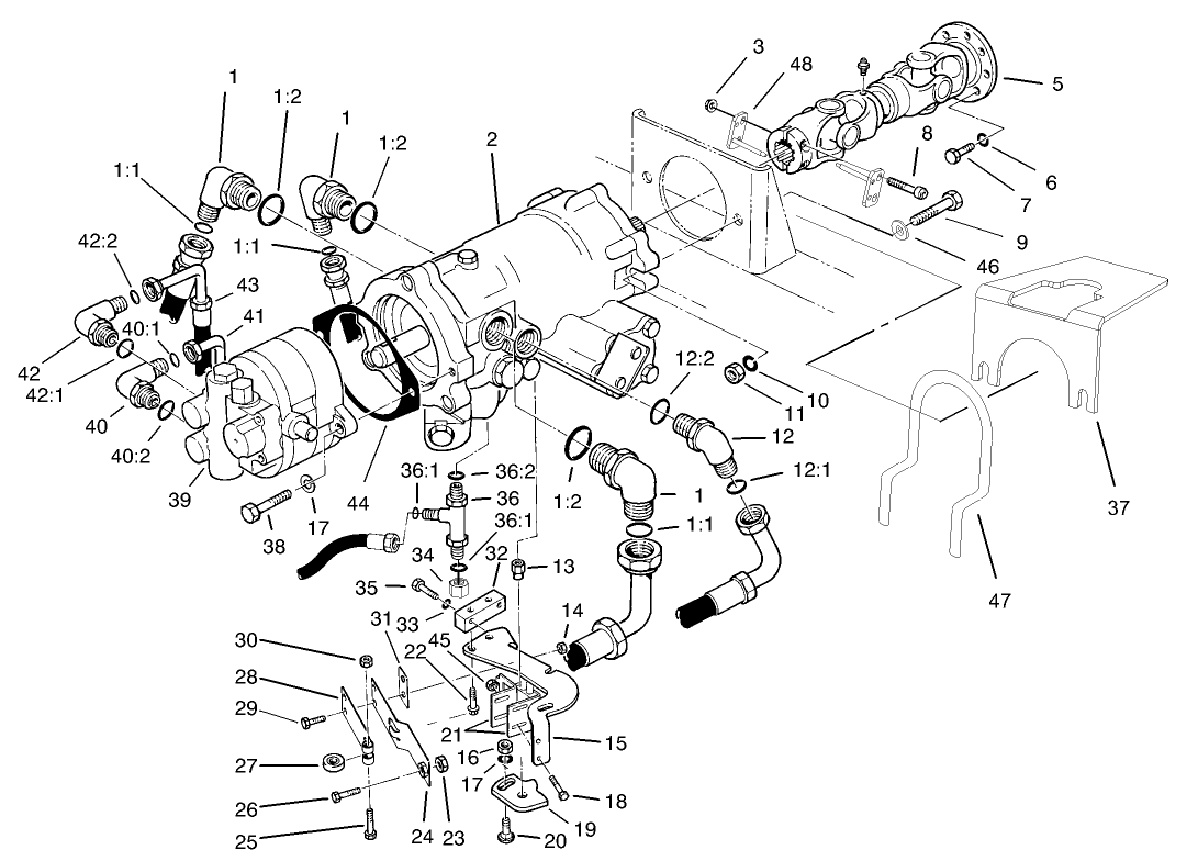 Variable Displacement Pump Installation