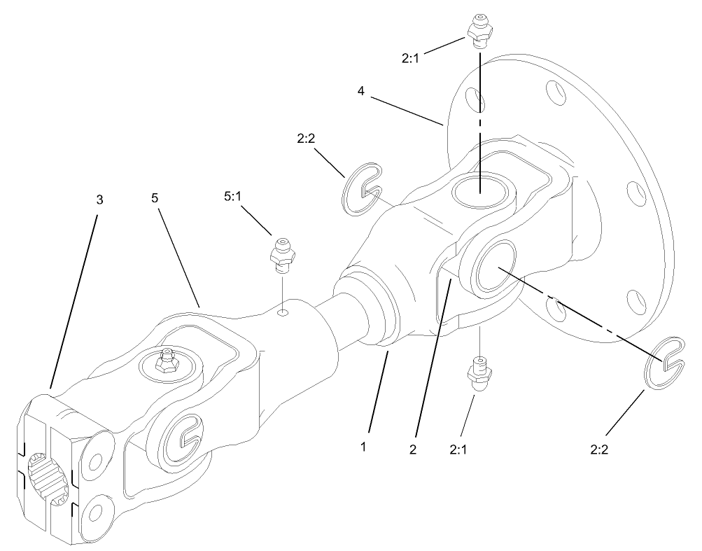 Driveshaft Assembly No. 98-0819