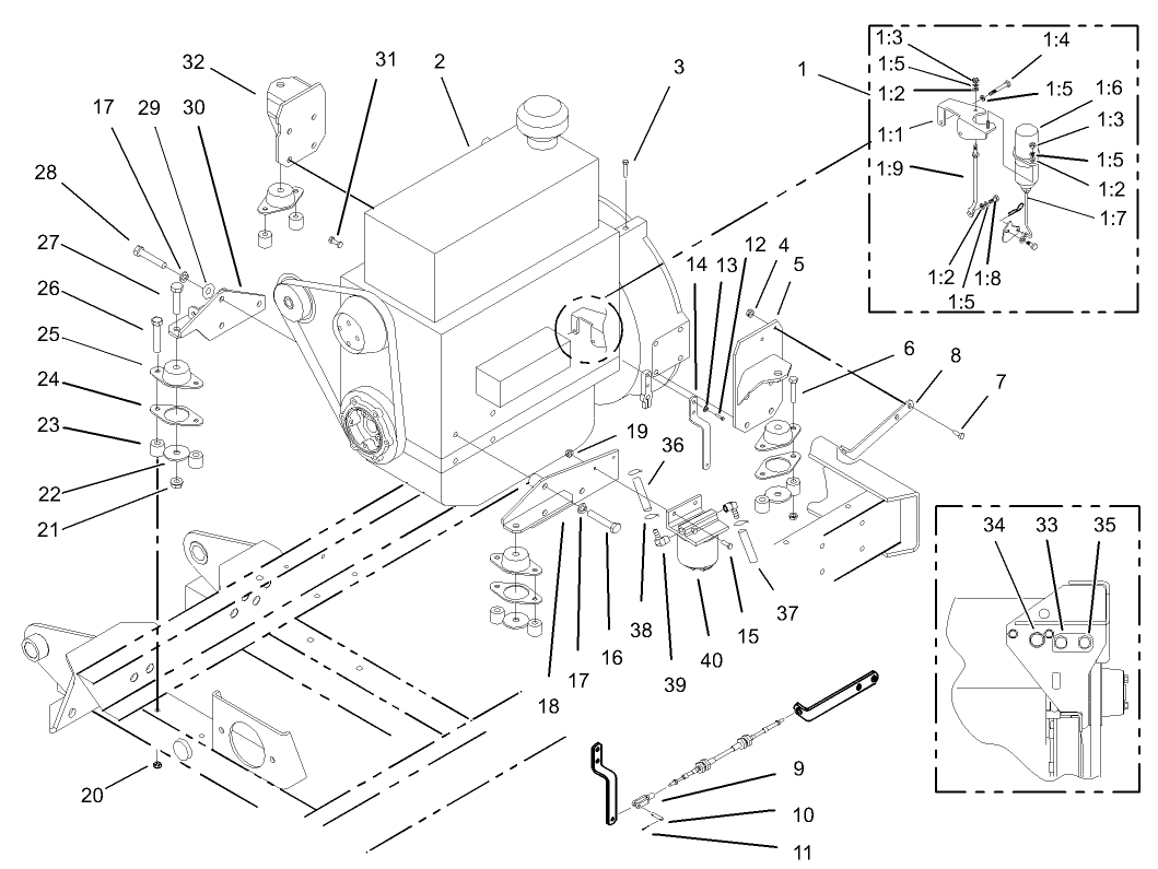 Engine Installation Assembly