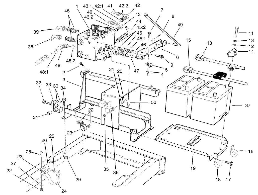 Battery Frame Assembly