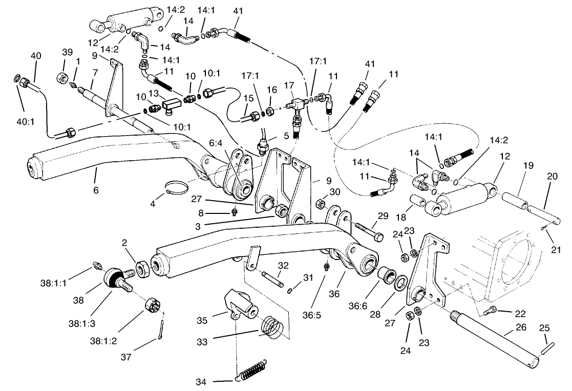 Front Lift Arm Assembly