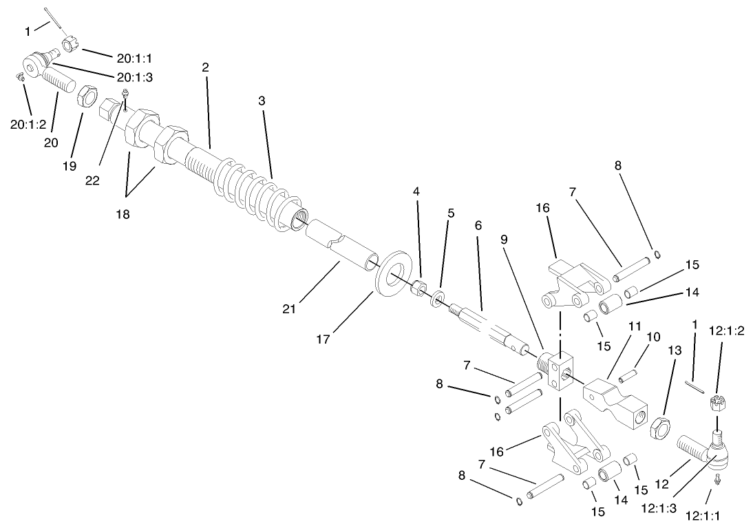 Wing Deck Latch Assembly